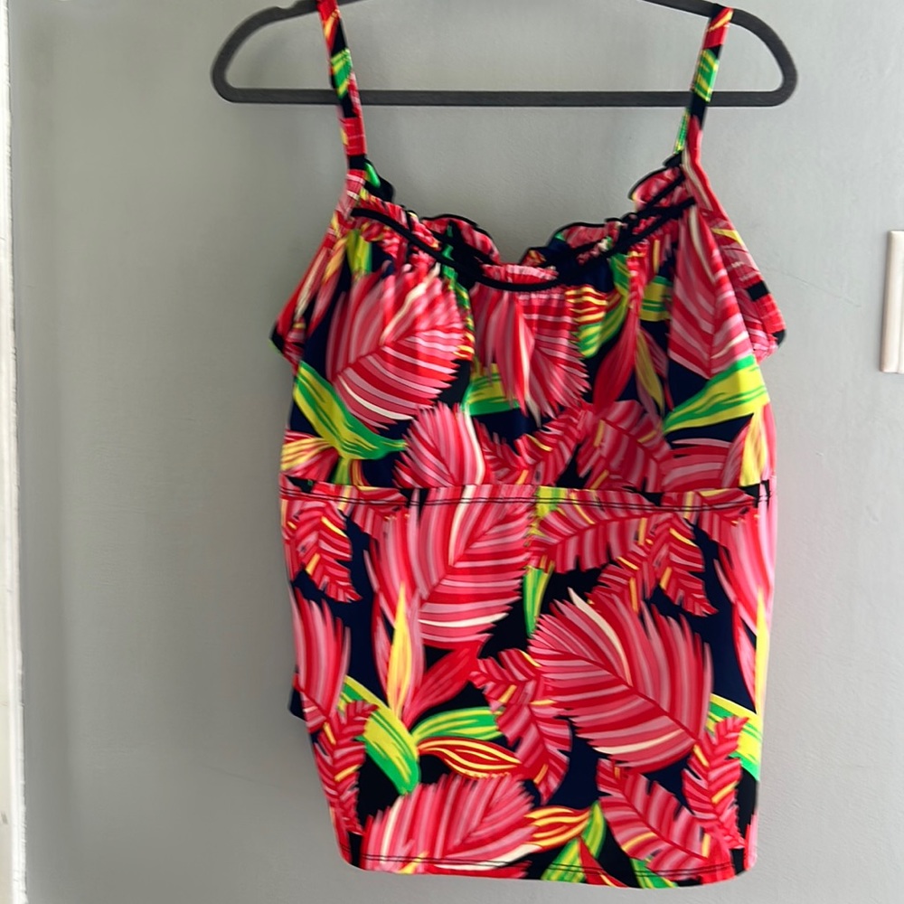 South Point colorful tankini  size 22W